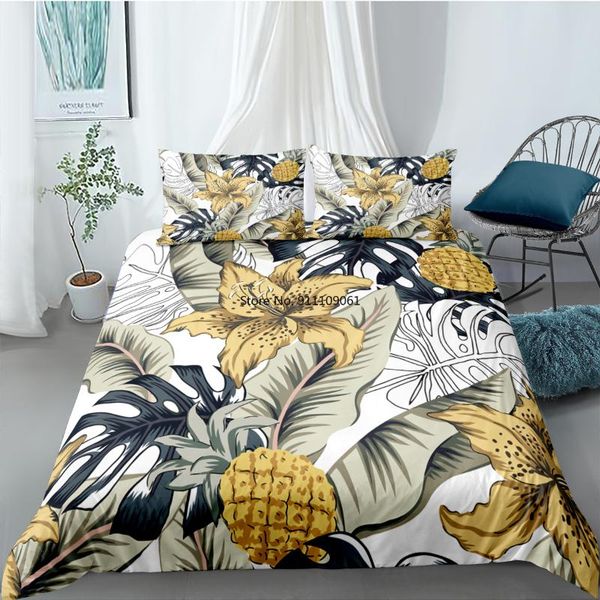 bedding sets green leaves pattern duvet cover set king full twin size creative printed comforter covers pillowcase
bedding sets green leaves pattern duvet cover set king full twin size creative printed comforter covers pillowcase
