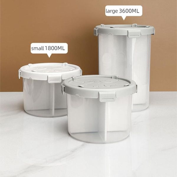 storage bottles & jars 1800ml/3600ml food container plastic kitchen refrigerator multi-layer multigrain tank transparent sealed
storage bottles & jars 1800ml/3600ml food container plastic kitchen refrigerator multi-layer multigrain tank transparent sealed