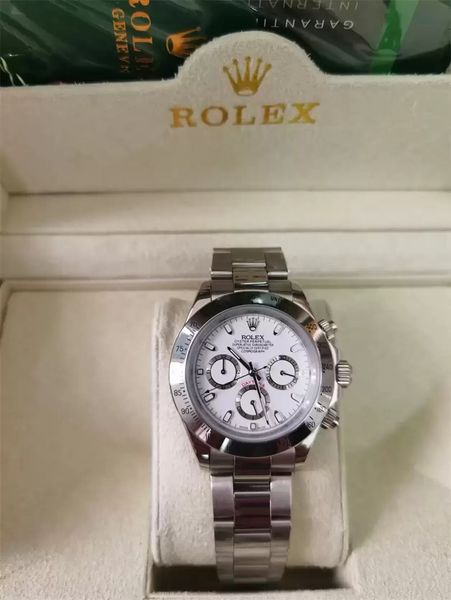 with original box watch 40mm 116503 116508 116509 116528 116523 sapphire no chronograph white dial mechanical automatic mens watches, Slivery;brown
with original box watch 40mm 116503 116508 116509 116528 116523 sapphire no chronograph white dial mechanical automatic mens watches, Slivery;brown