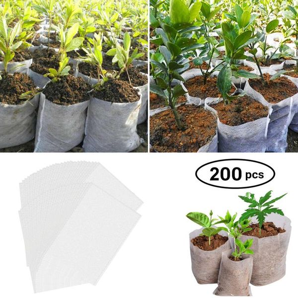 planters & pots 200pc non woven nursery bag family garden seedling cultivation 3.9x3.9inch seedling-raising breeding planting
planters & pots 200pc non woven nursery bag family garden seedling cultivation 3.9x3.9inch seedling-raising breeding planting