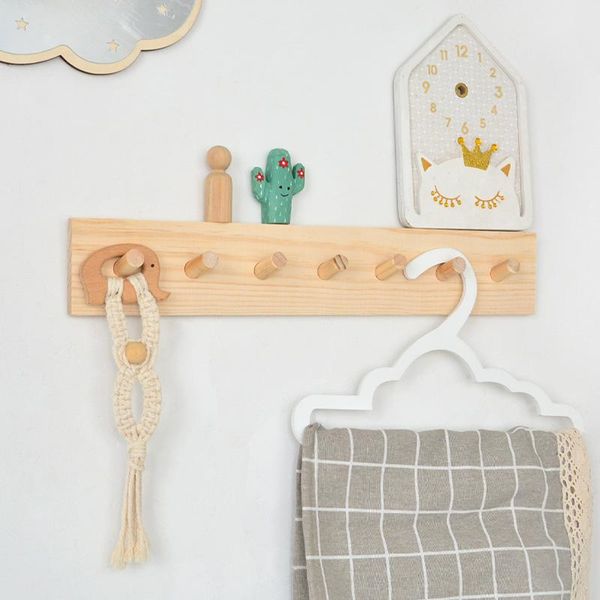 hooks & rails modern wall-mounted coat rack hook wooden porch hanger 7 nail bedroom bathroom bathrobe kitchen towel natural
hooks & rails modern wall-mounted coat rack hook wooden porch hanger 7 nail bedroom bathroom bathrobe kitchen towel natural