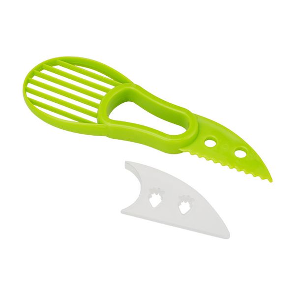 3-in-1 avocado slicer shea corer butter peeler fruit cutter pulp separator plastic knife kitchen vegetable tools
3-in-1 avocado slicer shea corer butter peeler fruit cutter pulp separator plastic knife kitchen vegetable tools