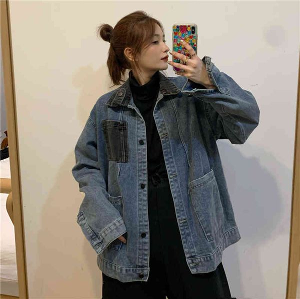 women's jackets vintage spring autumn korean denim coat casaul jeans clothes veste en pour femme wpy2883 pnvt, Black;brown
women's jackets vintage spring autumn korean denim coat casaul jeans clothes veste en pour femme wpy2883 pnvt, Black;brown