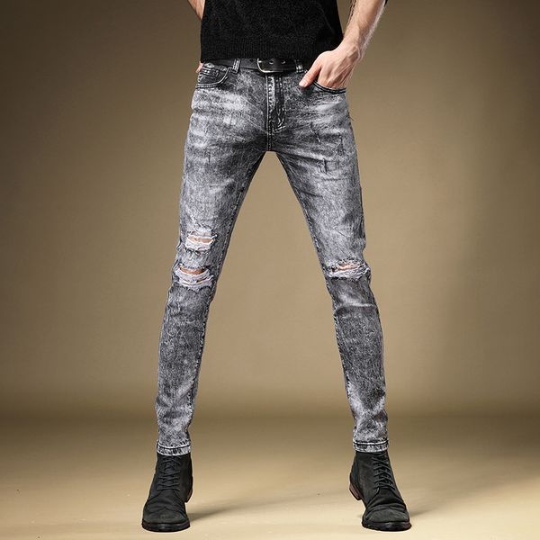 2021 streetwear jeans rasgado vero cinza escuro magro ajuste afligido calas de brim v1th, White;black
2021 streetwear jeans rasgado vero cinza escuro magro ajuste afligido calas de brim v1th, White;black