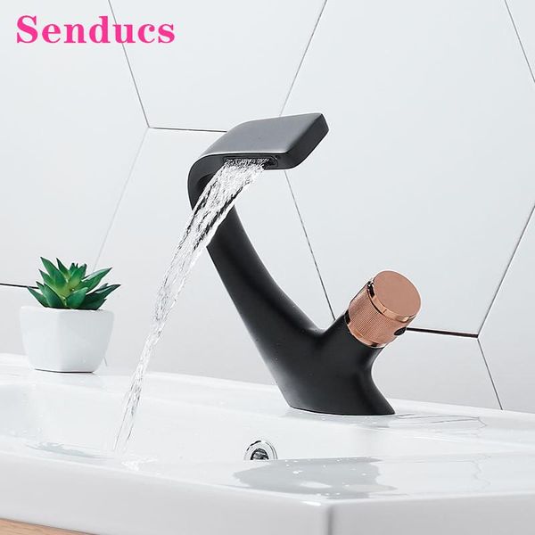 basin faucets senducs black rose gold bathroom mixer tap deck mounted creative bathroom faucets cold basin mixer taps
basin faucets senducs black rose gold bathroom mixer tap deck mounted creative bathroom faucets cold basin mixer taps