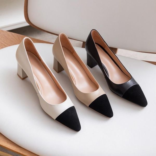 dress shoes ochanmeb natural genuine cow leather womens basic high heels sheep suede pumps brand designer ladies office party 43, Black
dress shoes ochanmeb natural genuine cow leather womens basic high heels sheep suede pumps brand designer ladies office party 43, Black