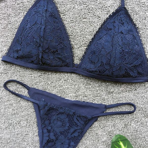 bikini 2019 solid color sling lace flower lace thong spa beach bikinis feminino swimwear women biquini monokini swimsuit, Black
bikini 2019 solid color sling lace flower lace thong spa beach bikinis feminino swimwear women biquini monokini swimsuit, Black