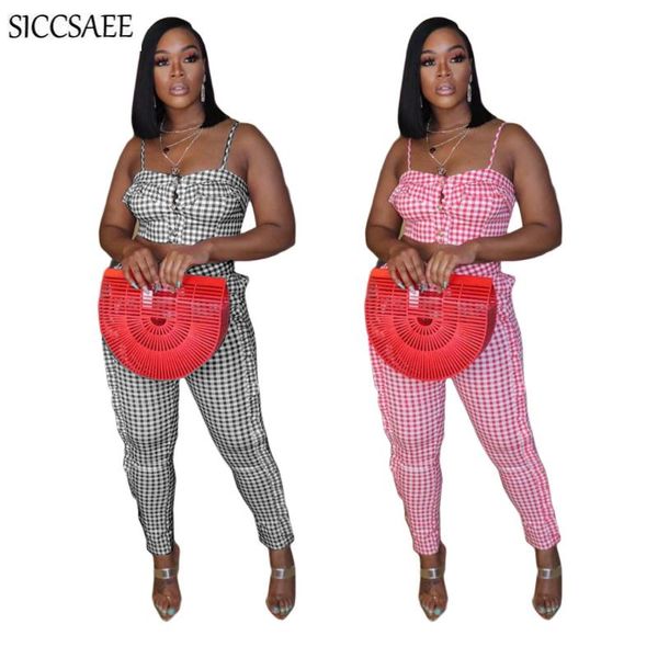 women's two piece pants ruffles plaid printed set checkered outfits for women crop and strapless sweat suit backless casual sexy, White
women's two piece pants ruffles plaid printed set checkered outfits for women crop and strapless sweat suit backless casual sexy, White