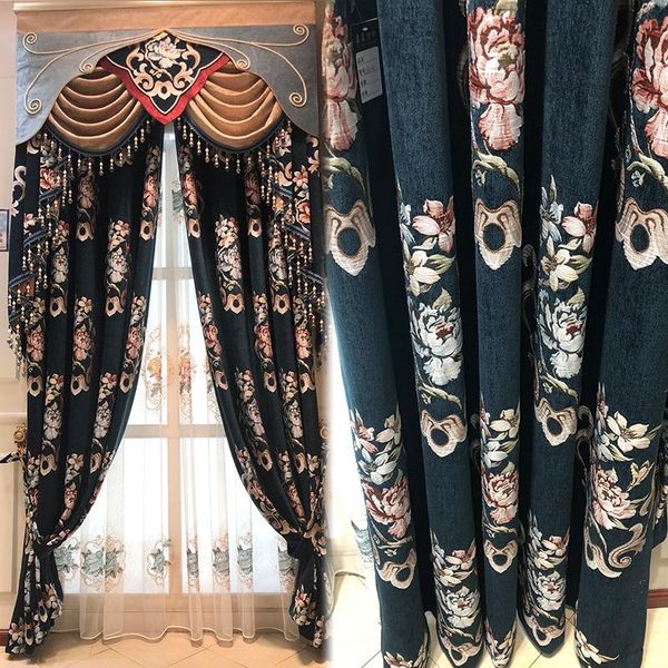 curtain & drapes luxury european-style jacquard high-precision curtains for bedroom and living room shading
curtain & drapes luxury european-style jacquard high-precision curtains for bedroom and living room shading