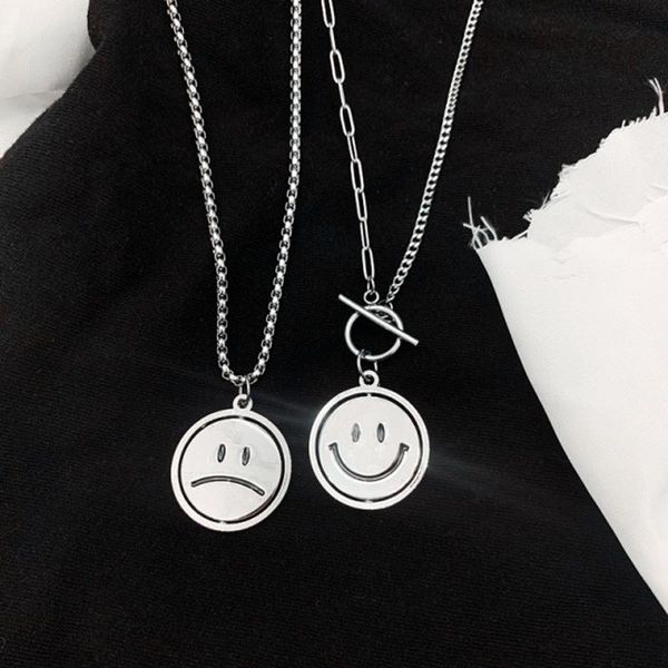 chains the rotatable necklace trendy personality simple sweet cool style men's pendant sweater chain titanium steel, Silver
chains the rotatable necklace trendy personality simple sweet cool style men's pendant sweater chain titanium steel, Silver