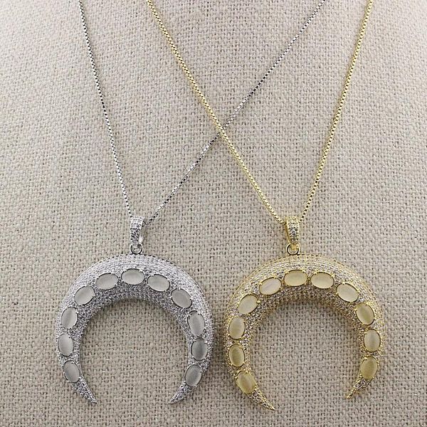 pendant necklaces 16inch 5pcs/lot design cz necklace,plated crescent shape cubic zircon component, necklace wholesale, Silver
pendant necklaces 16inch 5pcs/lot design cz necklace,plated crescent shape cubic zircon component, necklace wholesale, Silver