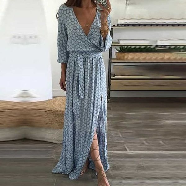 women's plaid deep v-neck split print irregular dress women's bohemian style beautiful dress women's high waist dress 210603, Black;gray
women's plaid deep v-neck split print irregular dress women's bohemian style beautiful dress women's high waist dress 210603, Black;gray