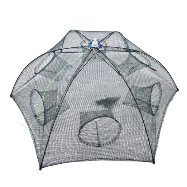 fishing accessories 1pc durable portable 6hole folded hexagon automatic shrimp trap net fish minnow crab baits cast mesh
fishing accessories 1pc durable portable 6hole folded hexagon automatic shrimp trap net fish minnow crab baits cast mesh