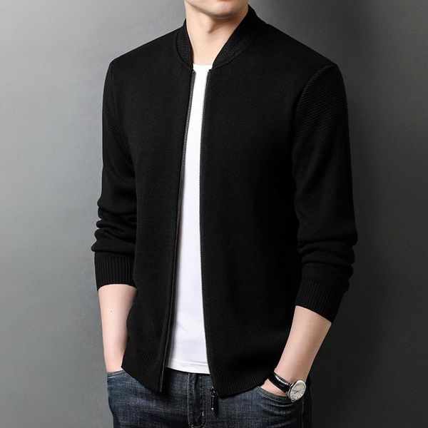 men's sweaters 2021 spring autumn fashion cardigan men casual streetwear sweater coat thick warm knitted cardigans e135, White;black
men's sweaters 2021 spring autumn fashion cardigan men casual streetwear sweater coat thick warm knitted cardigans e135, White;black