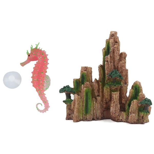 decorations glowing effect artificial sea horse with aquarium ornament resin rockery hill
decorations glowing effect artificial sea horse with aquarium ornament resin rockery hill