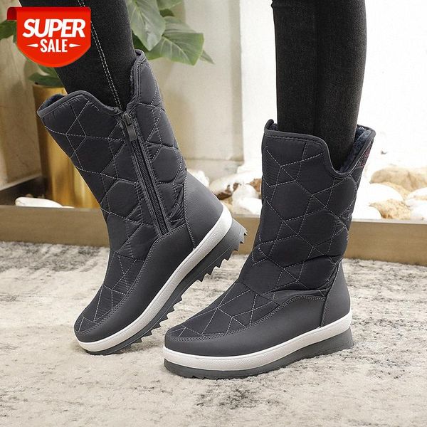 snow boots non-slip thick-soled warm cotton shoes mid-tube zipper side v #kg7a, Black
snow boots non-slip thick-soled warm cotton shoes mid-tube zipper side v #kg7a, Black