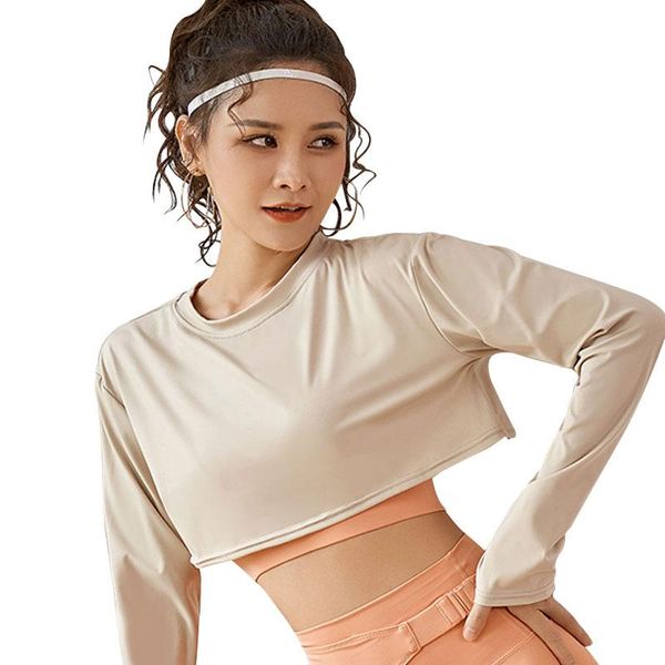 yoga outfit long sleeve for women winter shirt sports gym wear sport fitness workout exposed umbilicus
yoga outfit long sleeve for women winter shirt sports gym wear sport fitness workout exposed umbilicus