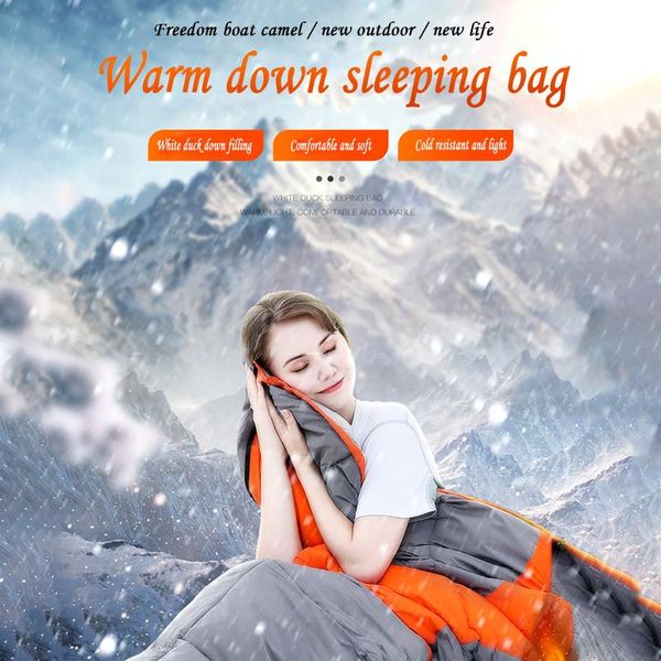 outdoor ultralight warm down sleeping bag autumn and winter camping warm envelope sleeping bag hiking emergency #n
outdoor ultralight warm down sleeping bag autumn and winter camping warm envelope sleeping bag hiking emergency #n