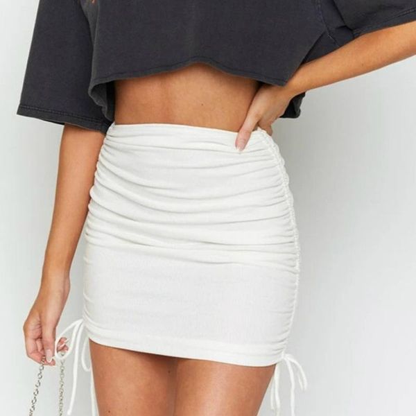 skirts summer women fashion drawstring ruched stylish solid color for ladies female clubwear streetwear, Black
skirts summer women fashion drawstring ruched stylish solid color for ladies female clubwear streetwear, Black