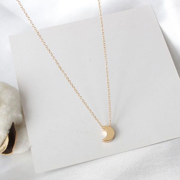 pendant necklaces simple fashion women alloy chain delicate moon pendants ladies necklace girls gift jewelry accessories lxh, Silver
pendant necklaces simple fashion women alloy chain delicate moon pendants ladies necklace girls gift jewelry accessories lxh, Silver