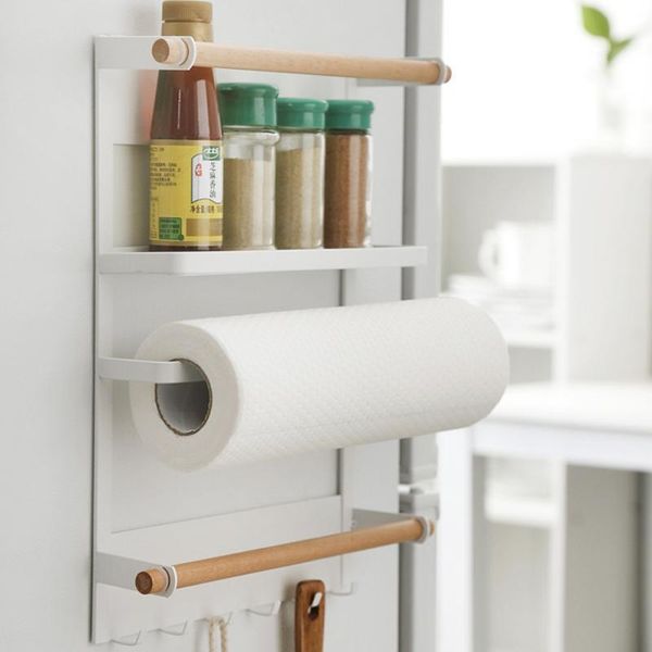 kitchen storage & organization spice rack refrigerator shelf side multi-functional multi-layer non-perforation wall-mounted magnetic
kitchen storage & organization spice rack refrigerator shelf side multi-functional multi-layer non-perforation wall-mounted magnetic