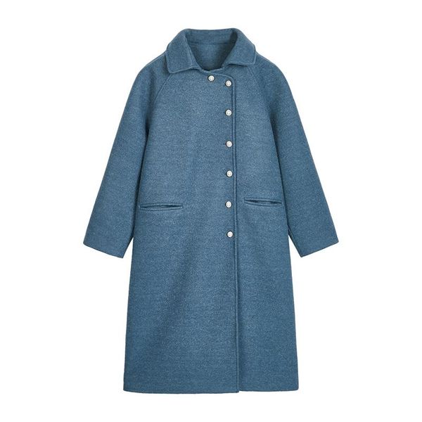 women's wool & blends fashion winter trench classic wrap suede long elegant lady overcoat light warm coats spring cardigan jacket windc, Black
women's wool & blends fashion winter trench classic wrap suede long elegant lady overcoat light warm coats spring cardigan jacket windc, Black