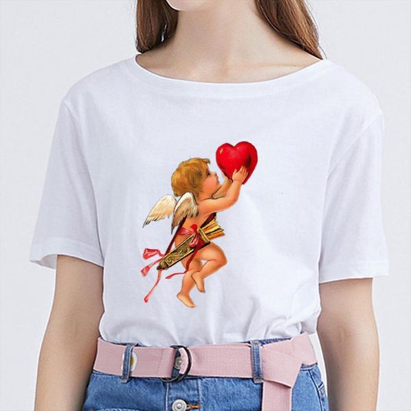 angel aesthetic kawaii print womens t shirt harajuku korean style cute tees 90s graphic fashion top, White
angel aesthetic kawaii print womens t shirt harajuku korean style cute tees 90s graphic fashion top, White