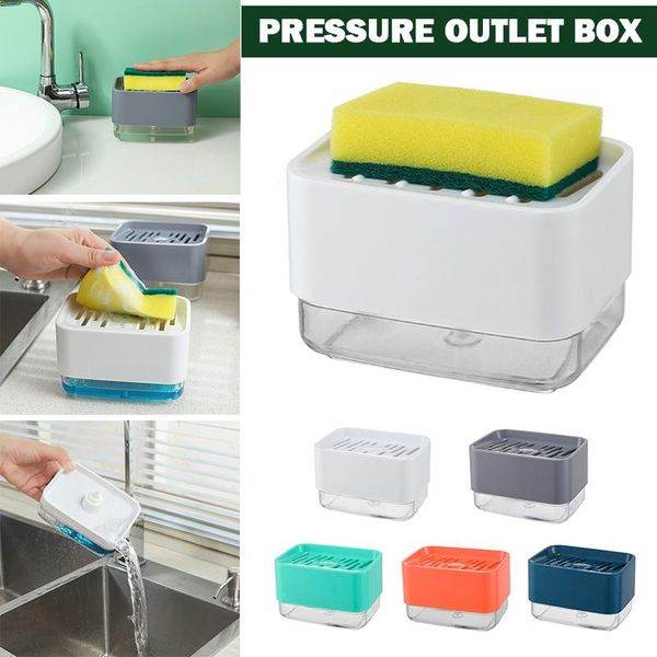 liquid soap dispenser dish pump with sponge manual press cleaning container organizer kitchen tools
liquid soap dispenser dish pump with sponge manual press cleaning container organizer kitchen tools
