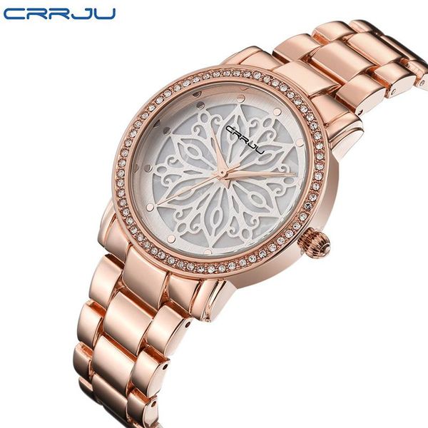 wristwatches women watches luxury diamond flower gold watch fashion bracelet ladies dress clock montre femme, Slivery;brown
wristwatches women watches luxury diamond flower gold watch fashion bracelet ladies dress clock montre femme, Slivery;brown