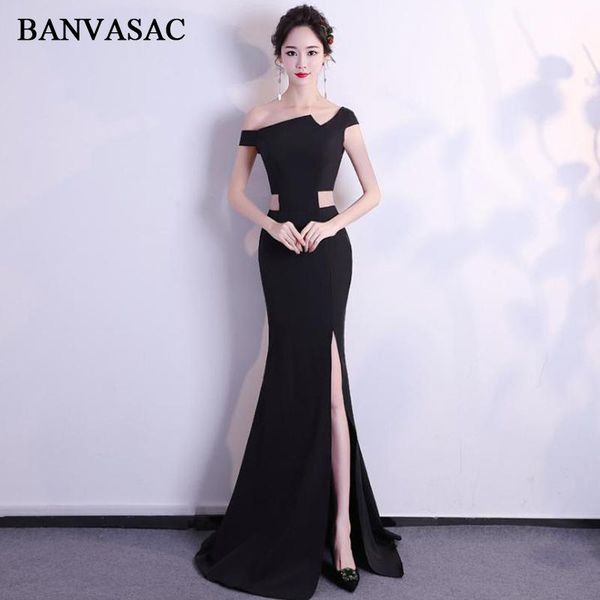 party dresses banvasac 2021 asymmetrical one shoulder mermaid long evening elegant sash sweep train backless prom gowns, White;black
party dresses banvasac 2021 asymmetrical one shoulder mermaid long evening elegant sash sweep train backless prom gowns, White;black