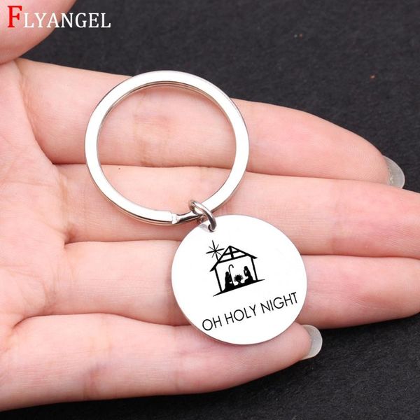 keychains novel gift of the believer jewelry engraved oh holy night house keychain for friends couples women stainless keyring, Silver
keychains novel gift of the believer jewelry engraved oh holy night house keychain for friends couples women stainless keyring, Silver