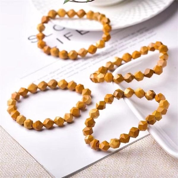 beaded, strands natural faceted mookaite egg yolk stone bracelet 8mm fashionable simple men and women, Black
beaded, strands natural faceted mookaite egg yolk stone bracelet 8mm fashionable simple men and women, Black