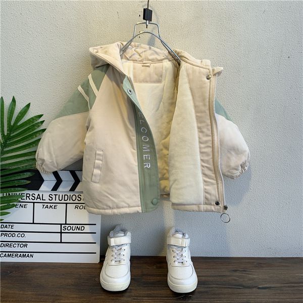 winter boys fashion printed cartoon cotton padded jacket for children outwear hooded plus velvet thicken warm coat kids clothes, Blue;gray
winter boys fashion printed cartoon cotton padded jacket for children outwear hooded plus velvet thicken warm coat kids clothes, Blue;gray