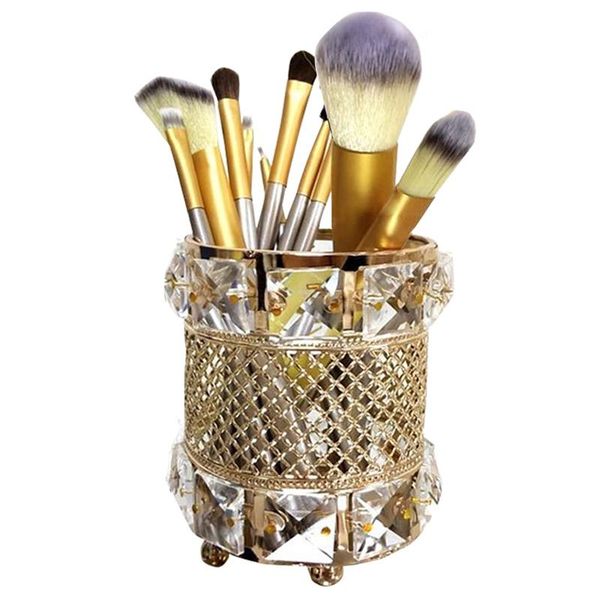 storage boxes & bins metal crystal makeup brush holder deskjewelry tube beauty tools and pen organize container decorative
storage boxes & bins metal crystal makeup brush holder deskjewelry tube beauty tools and pen organize container decorative
