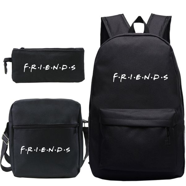 3pcs mochila mujer tv friends print backpack tote pencil case travel lapbagpack school bags for teenage girls
3pcs mochila mujer tv friends print backpack tote pencil case travel lapbagpack school bags for teenage girls