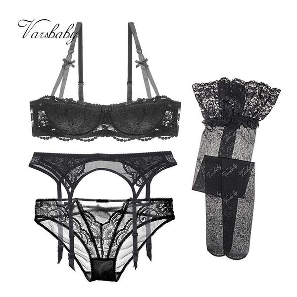 bras sets varsbaby letter stockings half cup lace bra for women 4 piece/lots, Red;black
bras sets varsbaby letter stockings half cup lace bra for women 4 piece/lots, Red;black