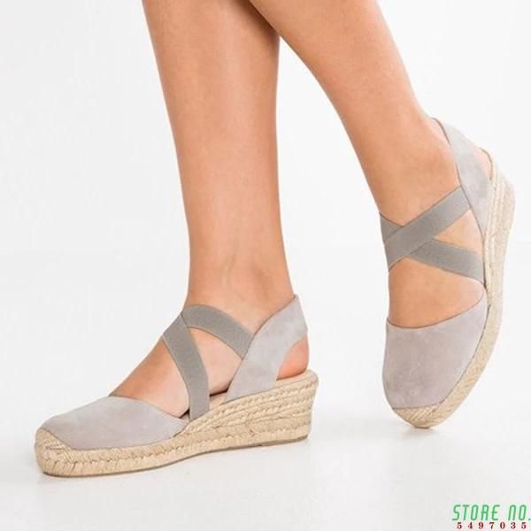sandals women wedges shoes woman casual summer gladiator retro female flock ladies party office, Black
sandals women wedges shoes woman casual summer gladiator retro female flock ladies party office, Black