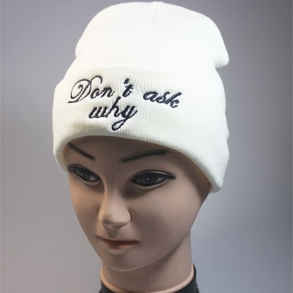 beanies sale don't ask why letter embroidered knitted hat pullover hat wool, Blue;gray
beanies sale don't ask why letter embroidered knitted hat pullover hat wool, Blue;gray