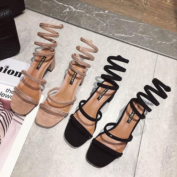 shoes high heel sandal for women 2021 summer med suit female beige high-heeled block medium rhinestone clear elastic band girls, Black
shoes high heel sandal for women 2021 summer med suit female beige high-heeled block medium rhinestone clear elastic band girls, Black