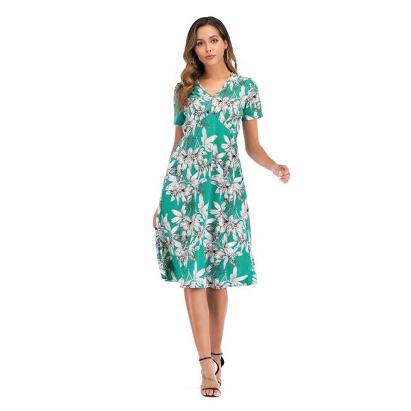 casual dresses elegant women dress 2021 autumn bohemian floral print v-neck streetwear fashion a-line short sleeve sundress robe, Black;gray
casual dresses elegant women dress 2021 autumn bohemian floral print v-neck streetwear fashion a-line short sleeve sundress robe, Black;gray