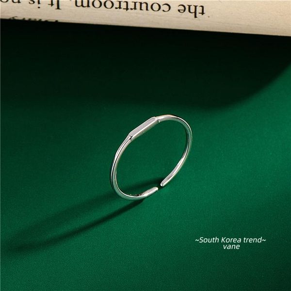 cluster rings 925 sterling silver minimalist style vertical square word s925 open ring jewelry for women, Golden;silver
cluster rings 925 sterling silver minimalist style vertical square word s925 open ring jewelry for women, Golden;silver