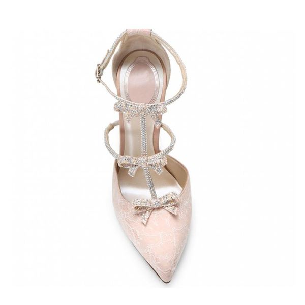 sandals wedding shoes bow jewelry pointed high heels hollow out fine heel ankle belt late wear, Black
sandals wedding shoes bow jewelry pointed high heels hollow out fine heel ankle belt late wear, Black