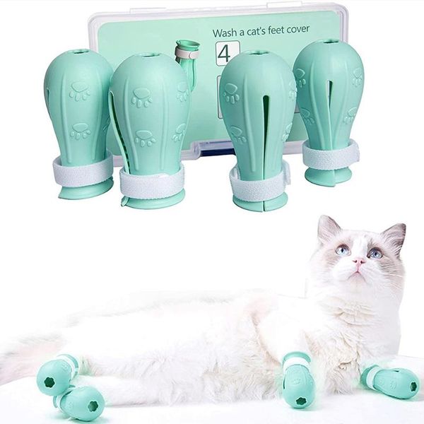 cat costumes 4pcs anti-biting bath washing claw cover cut nails foot pet protector anti-scratch shoes boots adjustable
cat costumes 4pcs anti-biting bath washing claw cover cut nails foot pet protector anti-scratch shoes boots adjustable