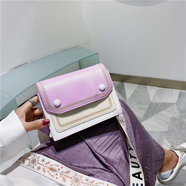 hbp western style women's spring and summer 2021 new korean fashion one shoulder crossbody color contrast small square bag
hbp western style women's spring and summer 2021 new korean fashion one shoulder crossbody color contrast small square bag