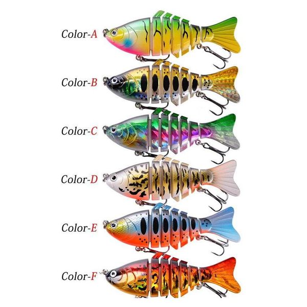 new unpainted blank body for diy 7 segments lifelike fishing lure 9.6cm 14g multi-section swimbait realisti jllhut warmslove
new unpainted blank body for diy 7 segments lifelike fishing lure 9.6cm 14g multi-section swimbait realisti jllhut warmslove