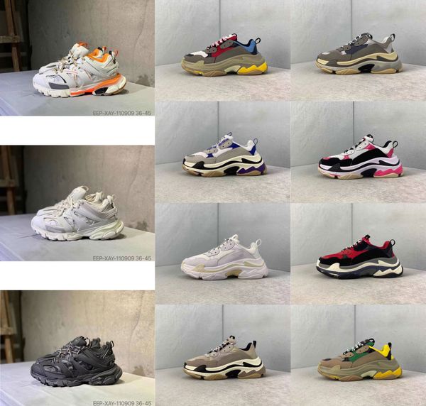 2021 triple s womens mens designers shoes platform casual shoes crystal bottoms vintage paris 17fw triple s sneakers flats sports trainers, White;red
2021 triple s womens mens designers shoes platform casual shoes crystal bottoms vintage paris 17fw triple s sneakers flats sports trainers, White;red
