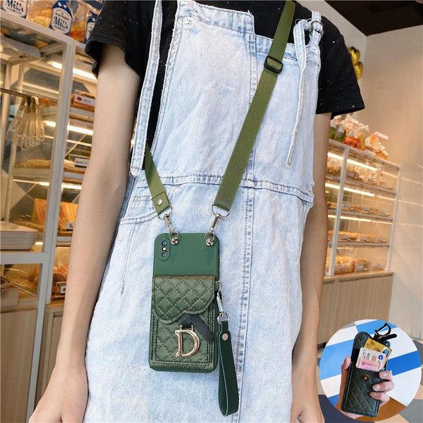 card holders luxury coin purse apple 11pro mobile phone case iphonexsmax crossbody lanyard xr backpack 7/8plus female 6, Brown;gray
card holders luxury coin purse apple 11pro mobile phone case iphonexsmax crossbody lanyard xr backpack 7/8plus female 6, Brown;gray