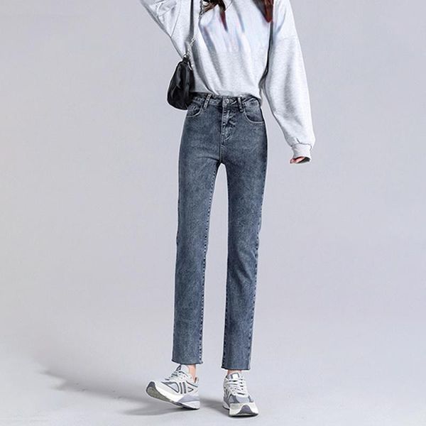 women's jeans zhoutaylor woman fashion straight zippers ankle-length pants female high waisted casual loose autumn femme trousers, Blue
women's jeans zhoutaylor woman fashion straight zippers ankle-length pants female high waisted casual loose autumn femme trousers, Blue