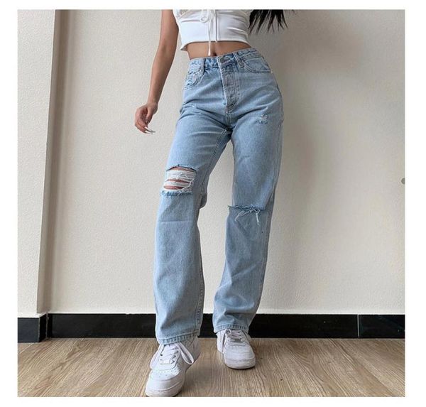 women's pants & capris fashion jeans female pant vintage boyfriend jean streetwear punk y2k high waist ripped chic egirl stright trouse, Black;white
women's pants & capris fashion jeans female pant vintage boyfriend jean streetwear punk y2k high waist ripped chic egirl stright trouse, Black;white