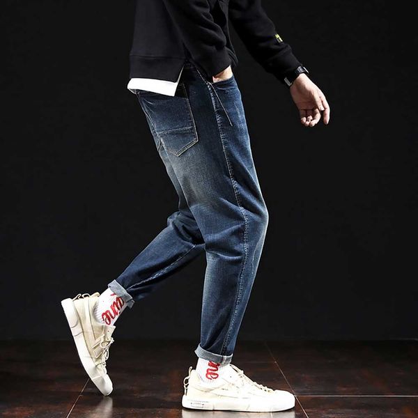 2021 new mode harem casual denim loose brem breeches baggy hiphop pants men's clothes uxhr, Blue
2021 new mode harem casual denim loose brem breeches baggy hiphop pants men's clothes uxhr, Blue